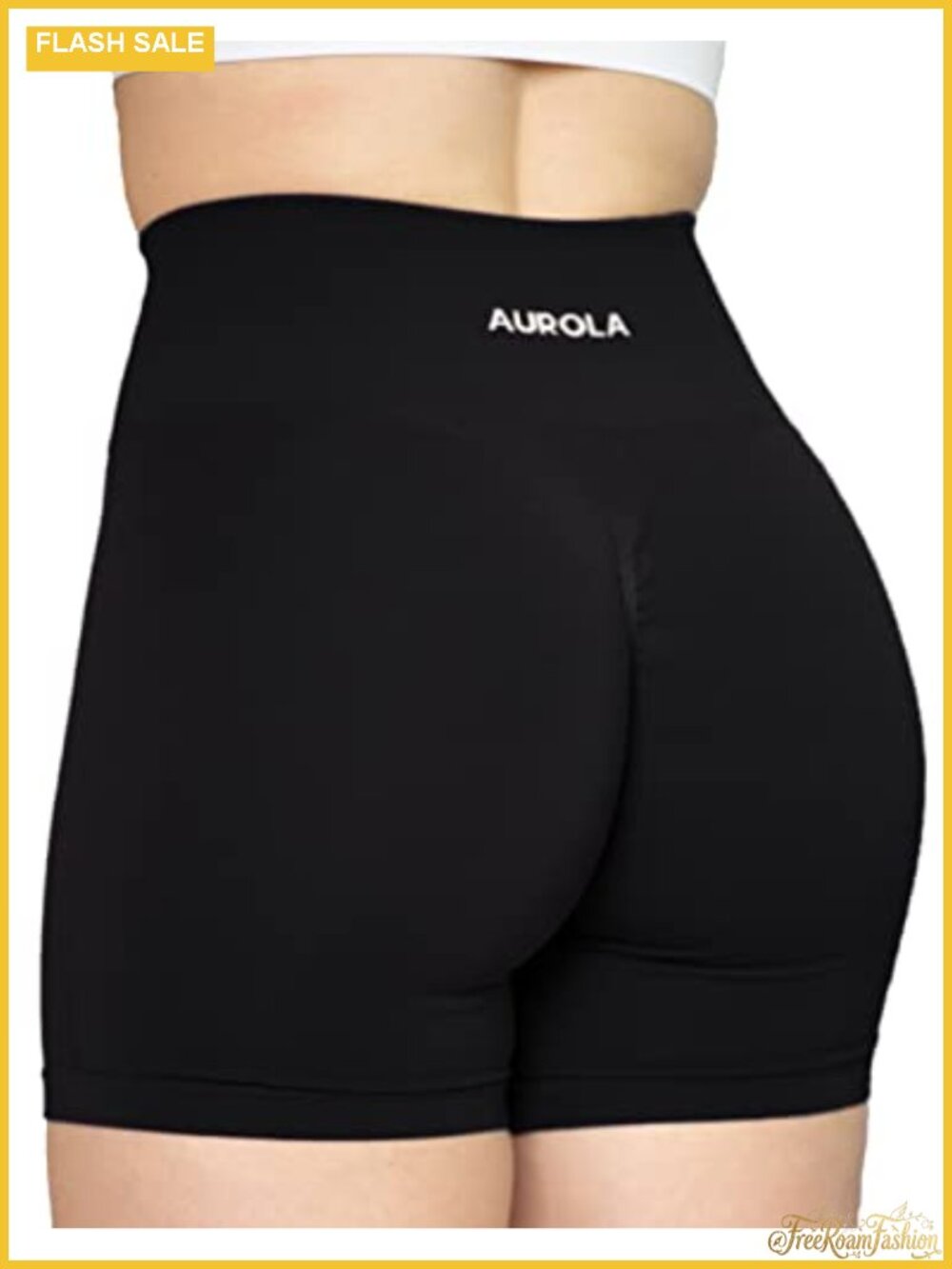 Seamless Scrunch Workout Shorts High Waist Gusseted Crotch Women Running Yoga